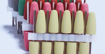 لاستیک پولیش پایه دار کله قندی بزرگ