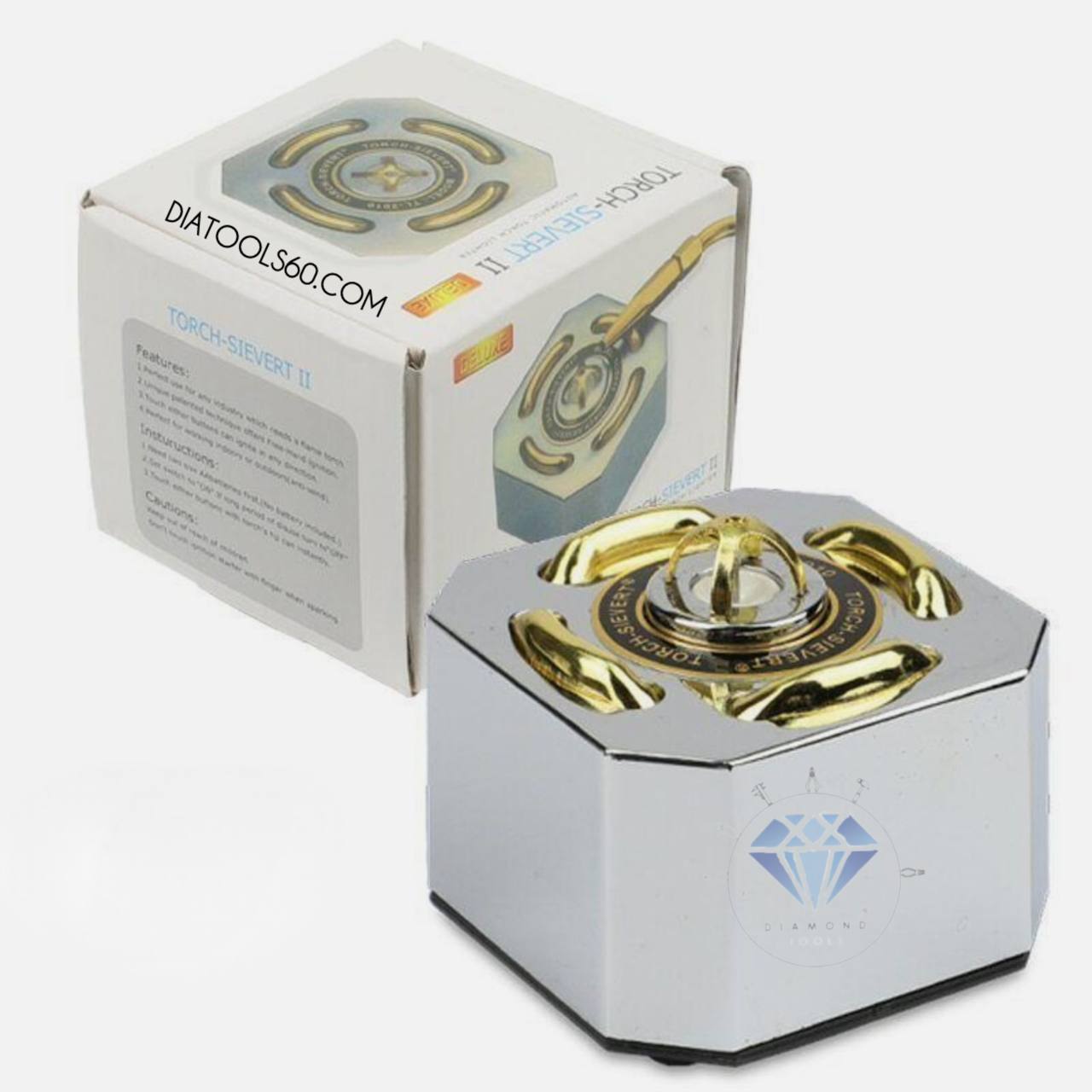 IMG_5867 فندک جرقه زن رومیزی چهار طرفه _ SIEVERT II - Image 1