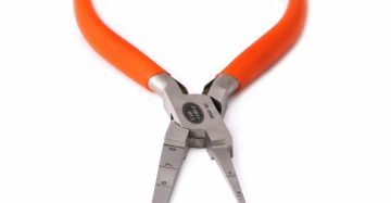 انبر دم حالت مستطیل سایز دار