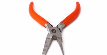 انبر دم حالت مربع سایز دار