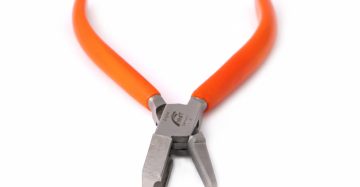 انبر نیم گرد ناودانی