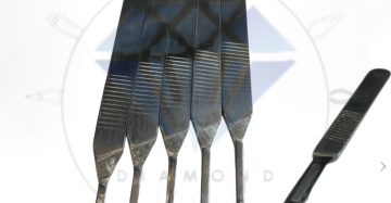 دسته تیغ فلزی