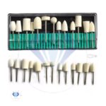 مجموعه نمد پولیش پایه دار ۱۲ عددی – پایه ۲/۳ میل