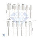 مجموعه نمد پولیش پایه دار ۱۲ عددی – پایه ۲/۳ میل - Image 2