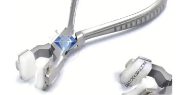 انبر گرد کن دستبندی روکش دار