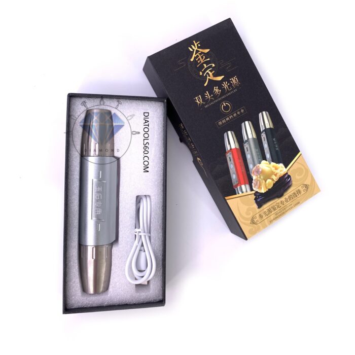 چراغ چندکاره تست جواهرات(فایبر اپتیک+uv+نور سفید و رنگی) - Image 4