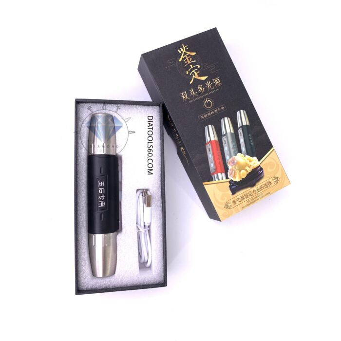 چراغ چندکاره تست جواهرات(فایبر اپتیک+uv+نور سفید و رنگی) - Image 3