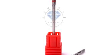 مته کارباید خط دار فرم مخروطی بزرگ قرمز(باربرداری متوسط)