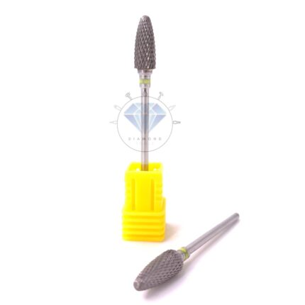 مته کارباید خط دار فرم کلاجی بزرگ زرد(باربرداری نرم)