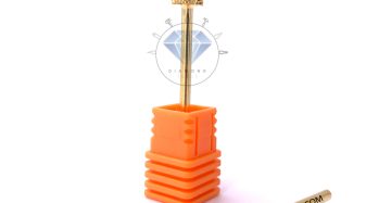 مته کارباید طلایی فرم استوانه بزرگ (باربرداری نرم)