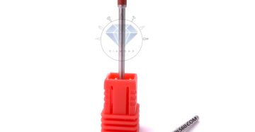 مته کارباید خط دار فرم استوانه بزرگ قرمز(باربرداری متوسط)