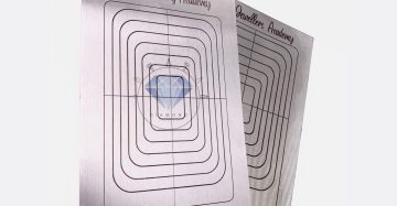 شابلون چنگ یاب مستطیل