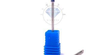 مته کارباید خط دار فرم استوانه بزرگ آبی(باربرداری زبر)