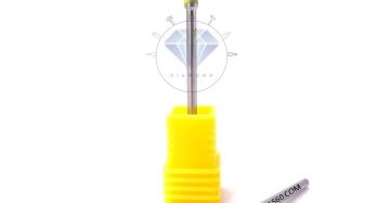 مته کارباید خط دار فرم مخروطی بزرگ زرد(باربرداری نرم)