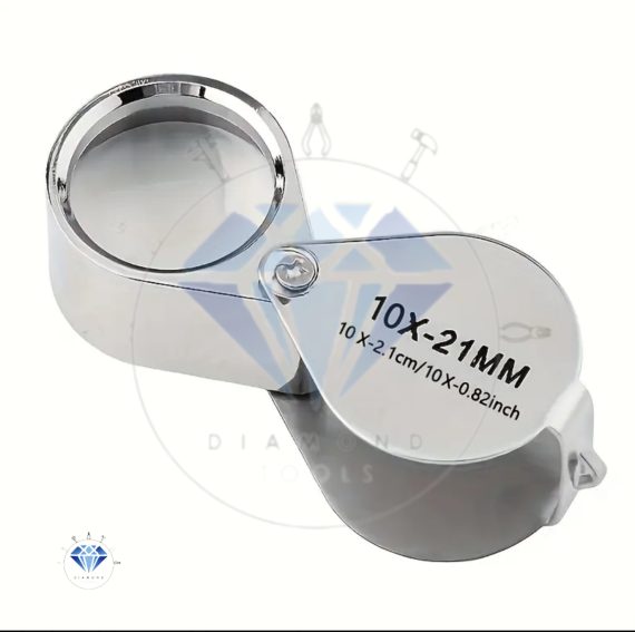 ذربین 10X استیل (لوپ چشمی)