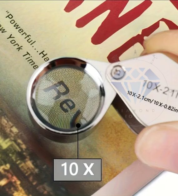 ذربین 10X استیل (لوپ چشمی)