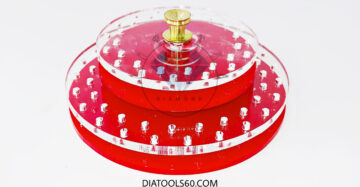 جامته ای پلکسی گرد دو پله