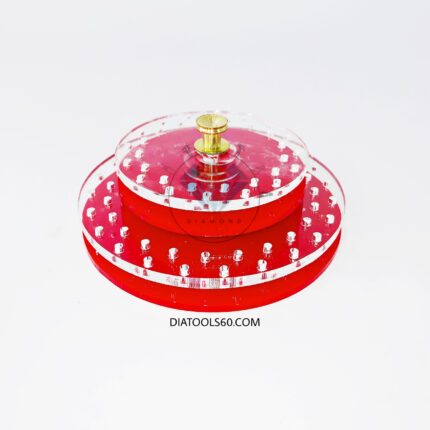 جامته ای پلکسی گرد دو پله