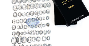 قالب سربی گردنی ونگین(خانه صفوی گرد و بیضی)