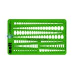 شابلون هندسی مت (آمریکایی،اورجینال)