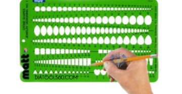 شابلون هندسی مت (آمریکایی،اورجینال)