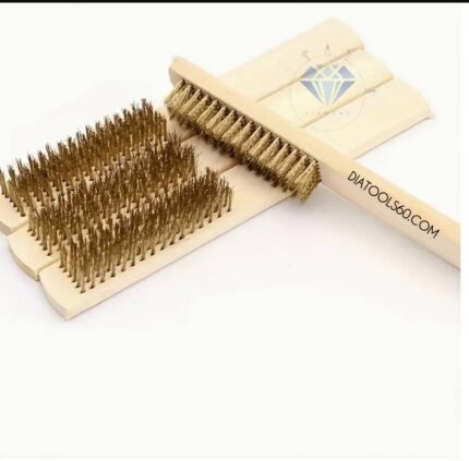 فرچه سیمی برنجی(چوبی)