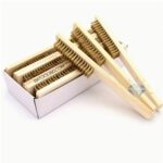 فرچه سیمی برنجی(چوبی) - Image 2