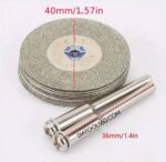 دیسک الماسه قطر4سانت با ماندریل