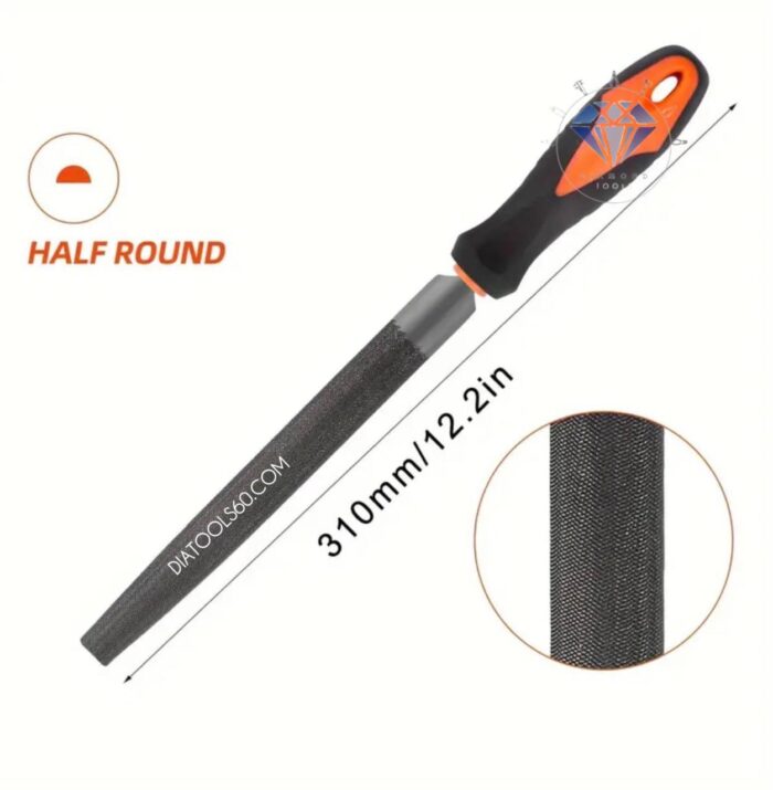 سوهان نیم گرد زبر - Image 2