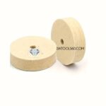 نمد فشرده پولیش(قطر6cm،ضخامت3cm)