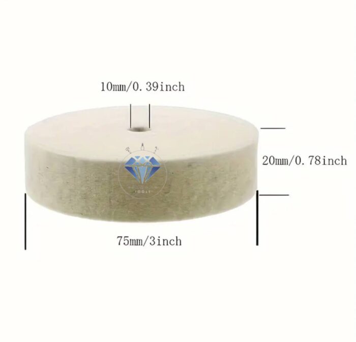 نمد فشرده پولیش(قطر15cm،ضخامت3mm) - Image 2