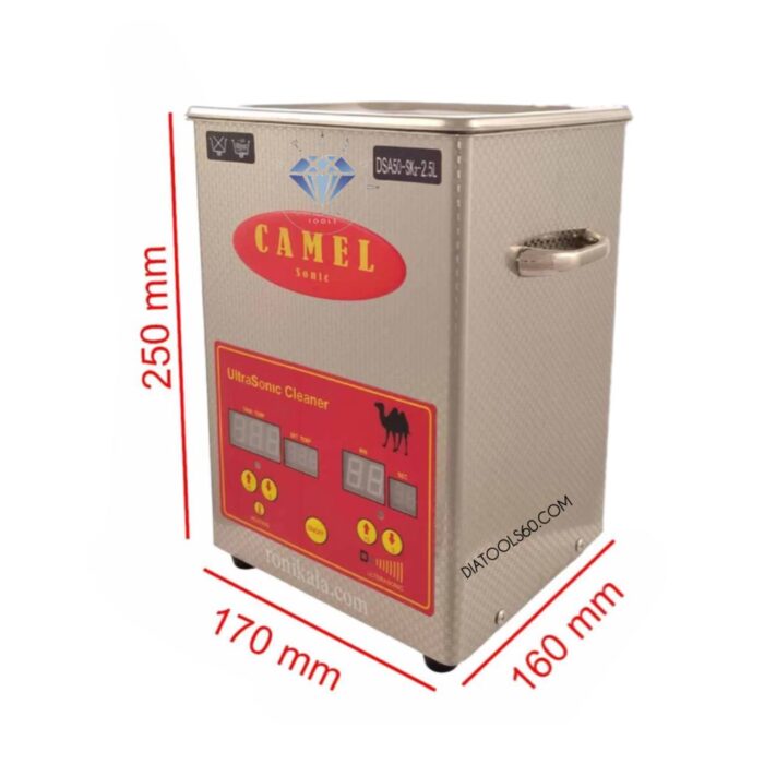 التراسونیک ۲.۵ لیتر کمل،حمام شستوشو(KAMEL) - Image 2